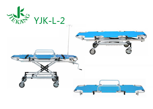 铝合金推车抢救床YJK-L-2